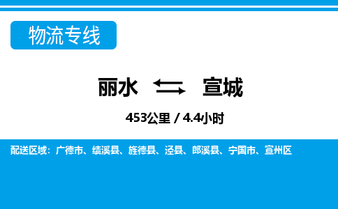 麗水到宣城物流專(zhuān)線-麗水至宣城貨運(yùn)公司
