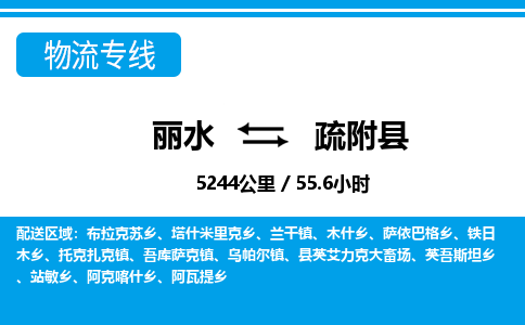 麗水到疏附縣物流專線-麗水至疏附縣貨運(yùn)公司